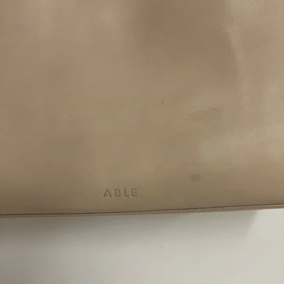 ABLE leather tote shoulder bag - Picture 4 of 7